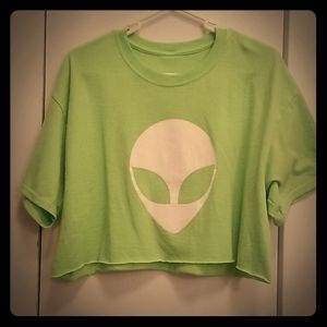 Alien crop top